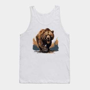 angry bear Tank Top